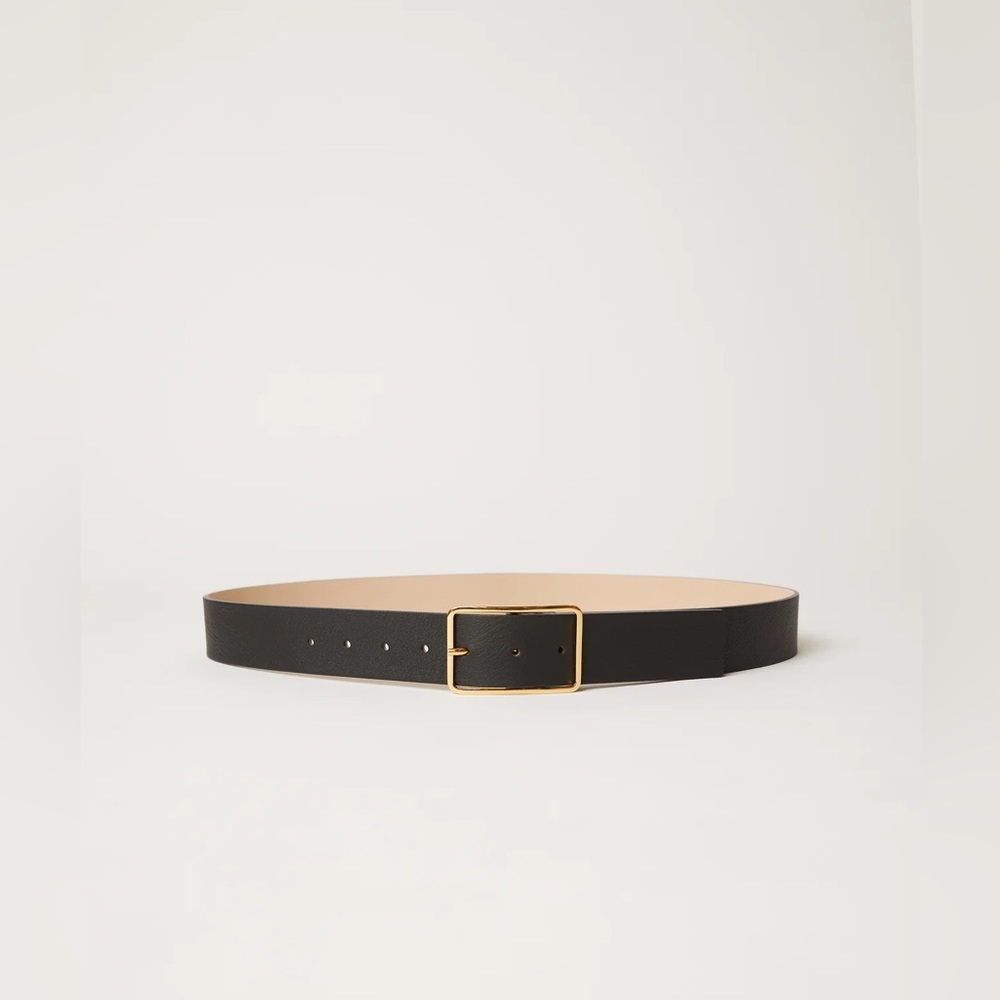 B-LOW THE BELT MILLA LEATHER BELT BLACK XS